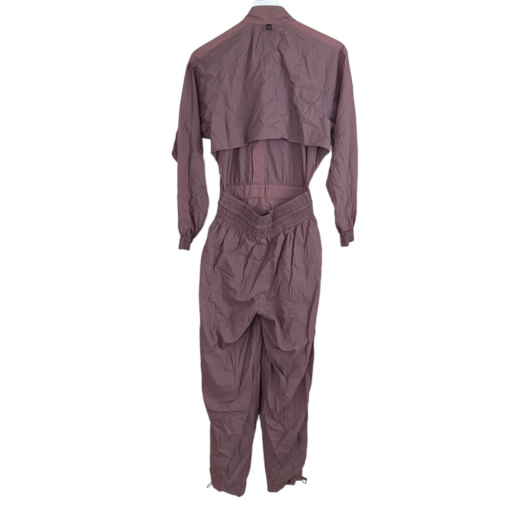 Alicia Keys X Athleta NEW Smokey Purple Utility Windbreaker Style Jumpsuit Sz 2 - Picture 4 of 8